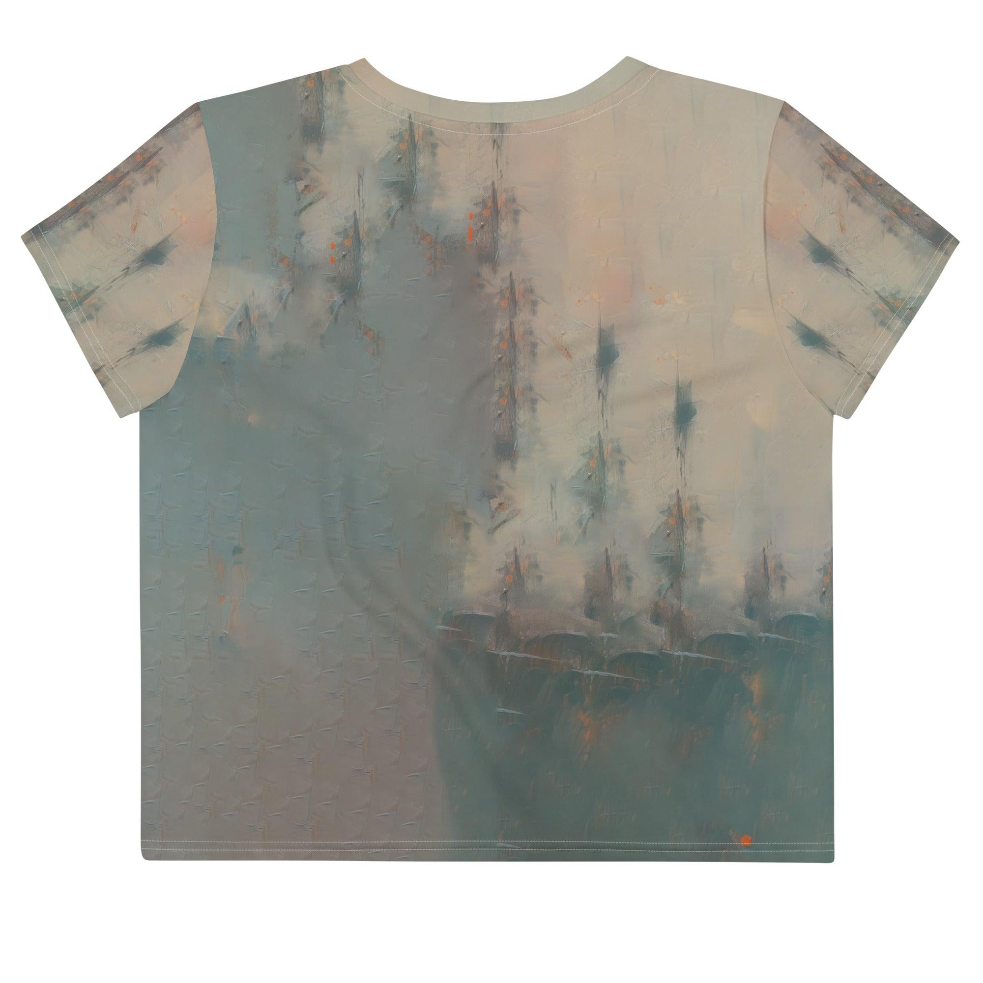 Classical Cadenzas All-Over Print Crop Tee - Beyond T-shirts