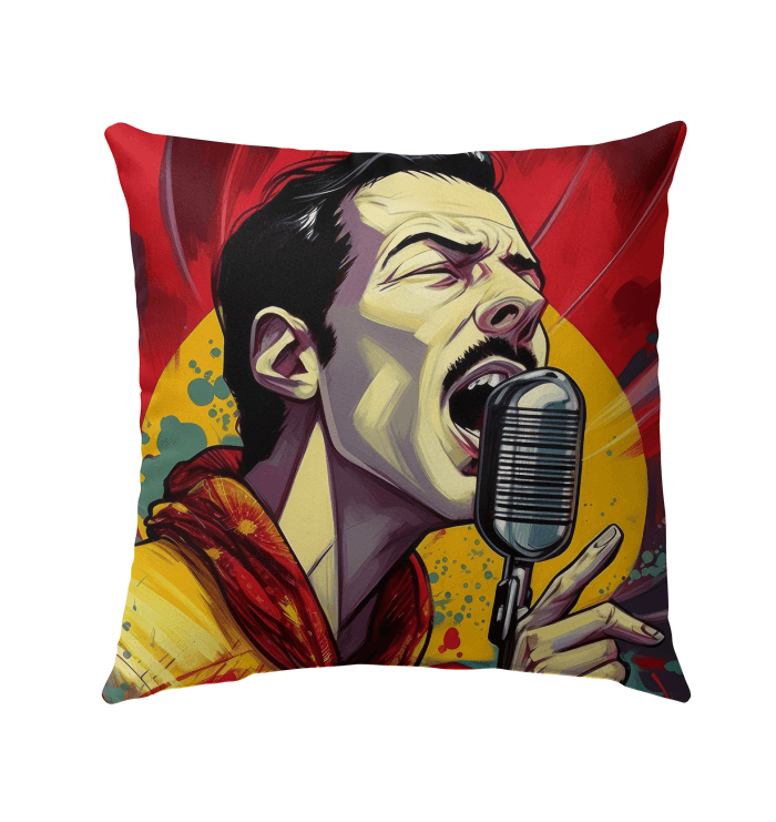 Collaboration Is Key In Pop Music Outdoor Pillow - Beyond T-shirts