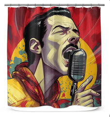 Collaboration is key in pop music Shower Curtain - Beyond T-shirts