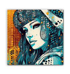 Color Explosion Colorful Creations Canvas Art.