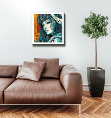Colorful Abstract Art Canvas for Modern Interiors.