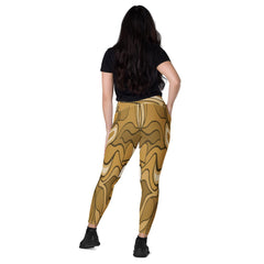 Dynamic Stretch in Colorful Desire IV Crossover Leggings