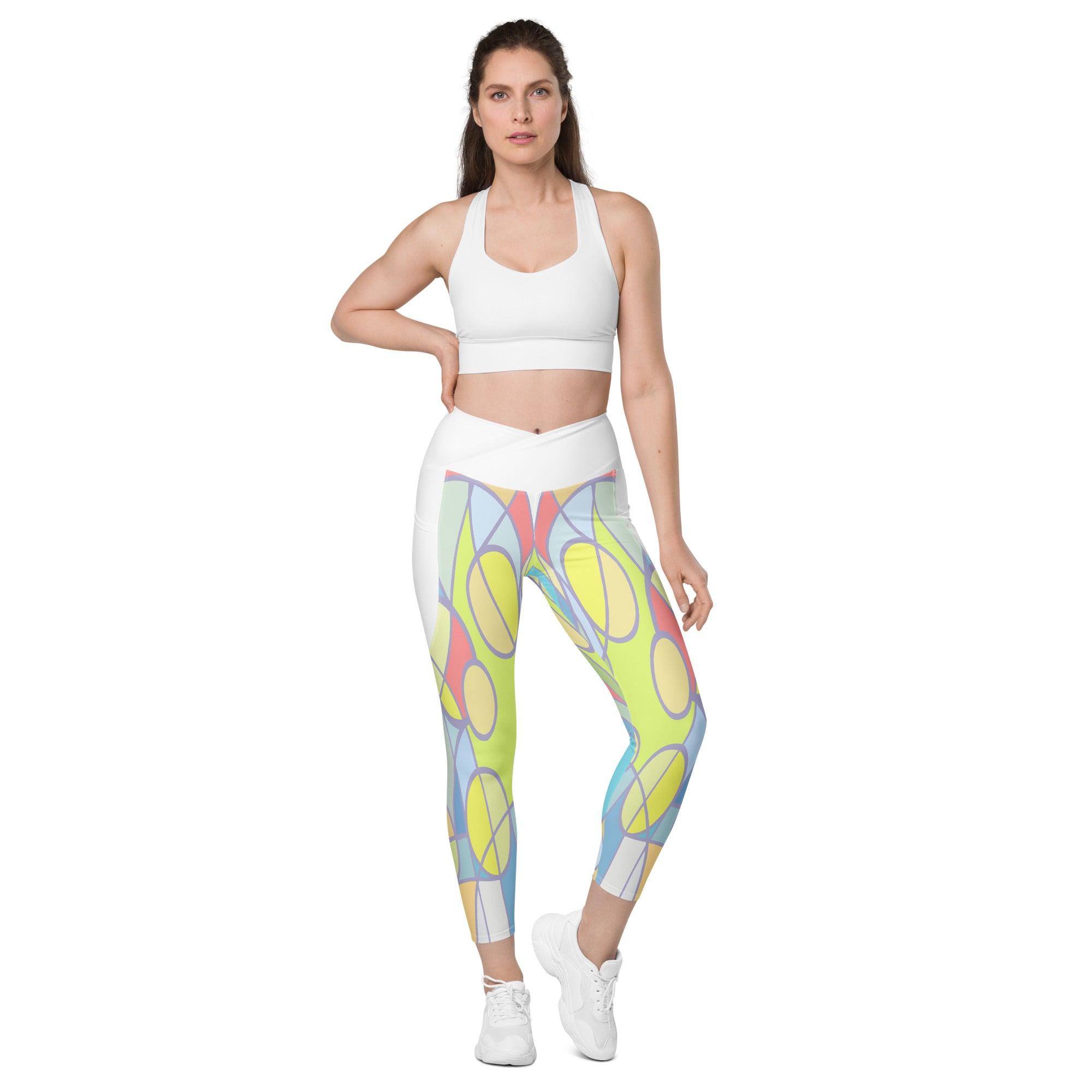 Colorful Passion III Leggings pocket detail.