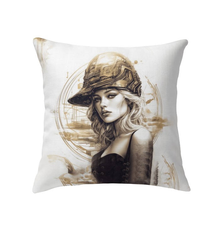 Coloring Canvas Indoor Pillow - Front View