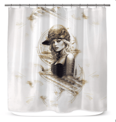 Coloring Canvas Shower Curtain - Beyond T-shirts