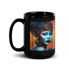Coloring Corner mug with glossy finish.