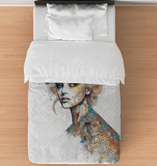 Artistic Duvet Cover - Creative Bedding Design