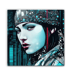 Bold and bright Coloring Creations III canvas art.