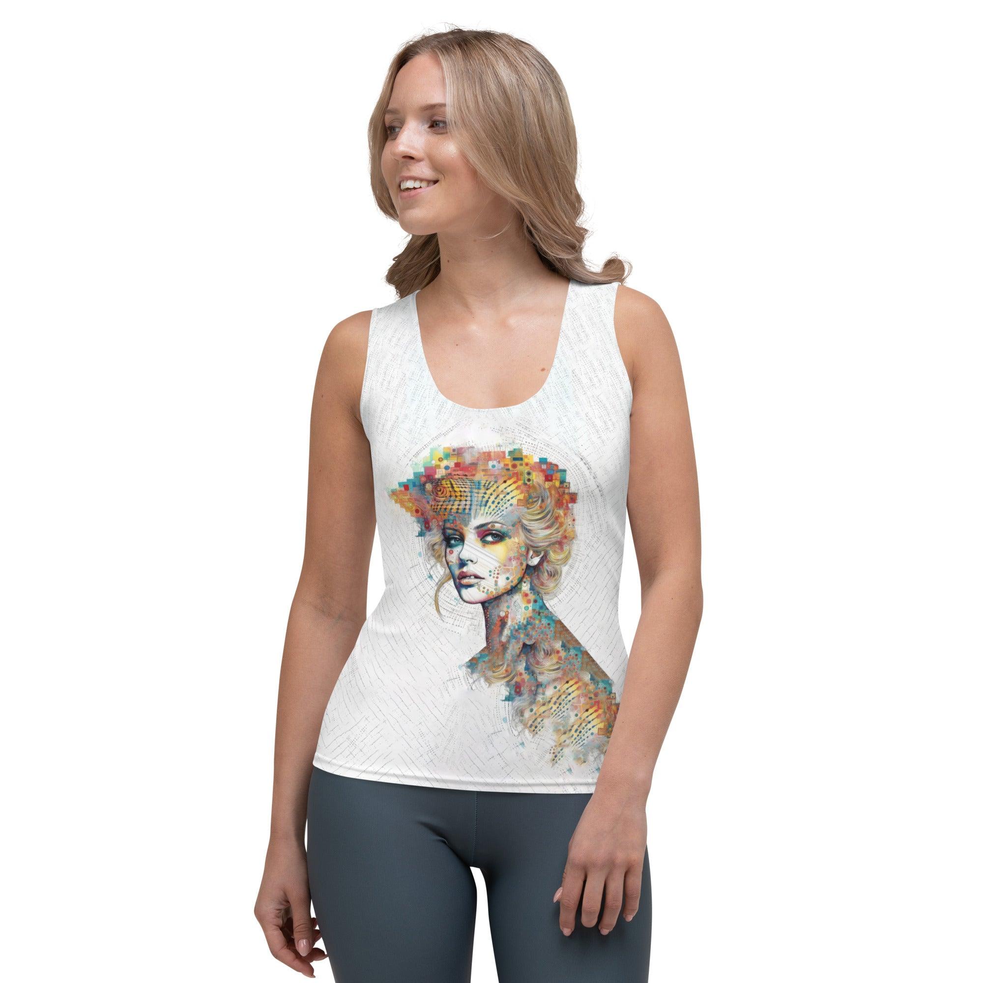 Coloring Creations Sublimation Cut & Sew Tank Top - Beyond T-shirts