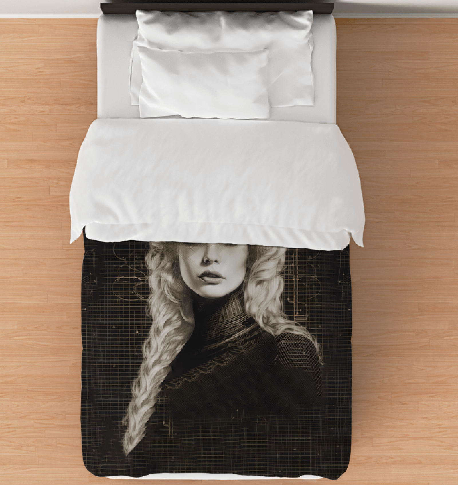 Coloring Creativity Duvet Cover - Bedroom Decor