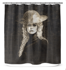 Coloring Creativity Shower Curtain - Beyond T-shirts