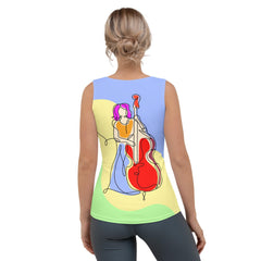 Contrabass Tank Top Back Design Detail