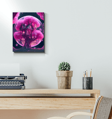 Coral Loft Wrapped Canvas 3 - Vibrant Artwork