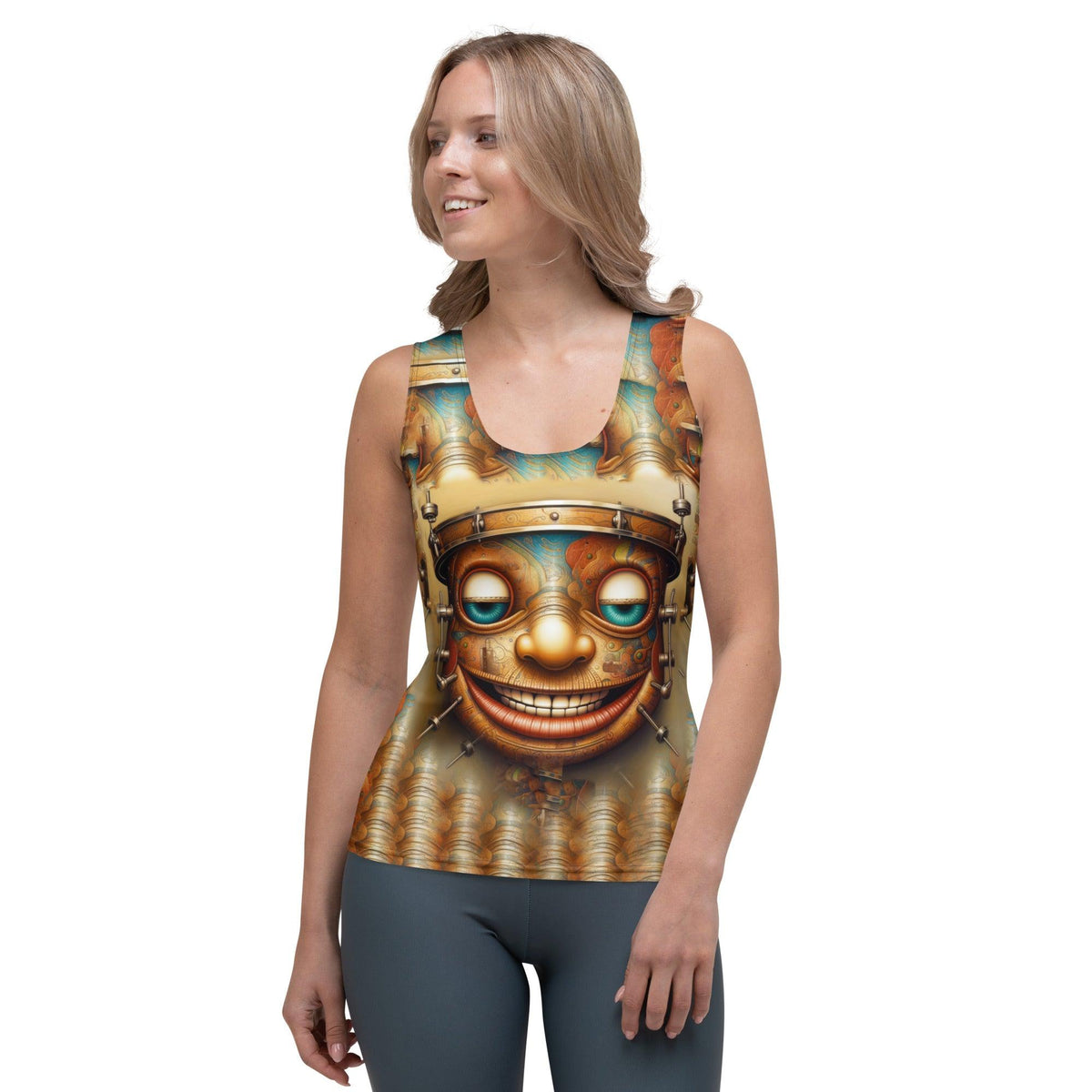 Cosmic Carousel Sublimation Cut & Sew Tank Top - Beyond T-shirts