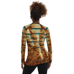 Cosmic Carousel Women's Rash Guard - Beyond T-shirts