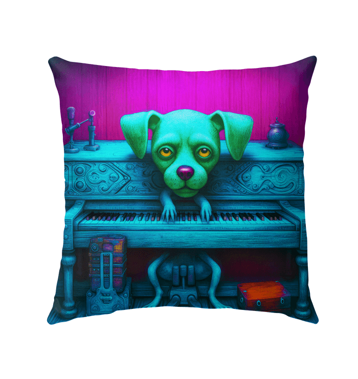 Cosmic Chaos outdoor Pillow - Beyond T-shirts