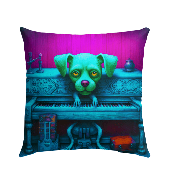 Cosmic Chaos outdoor Pillow - Beyond T-shirts