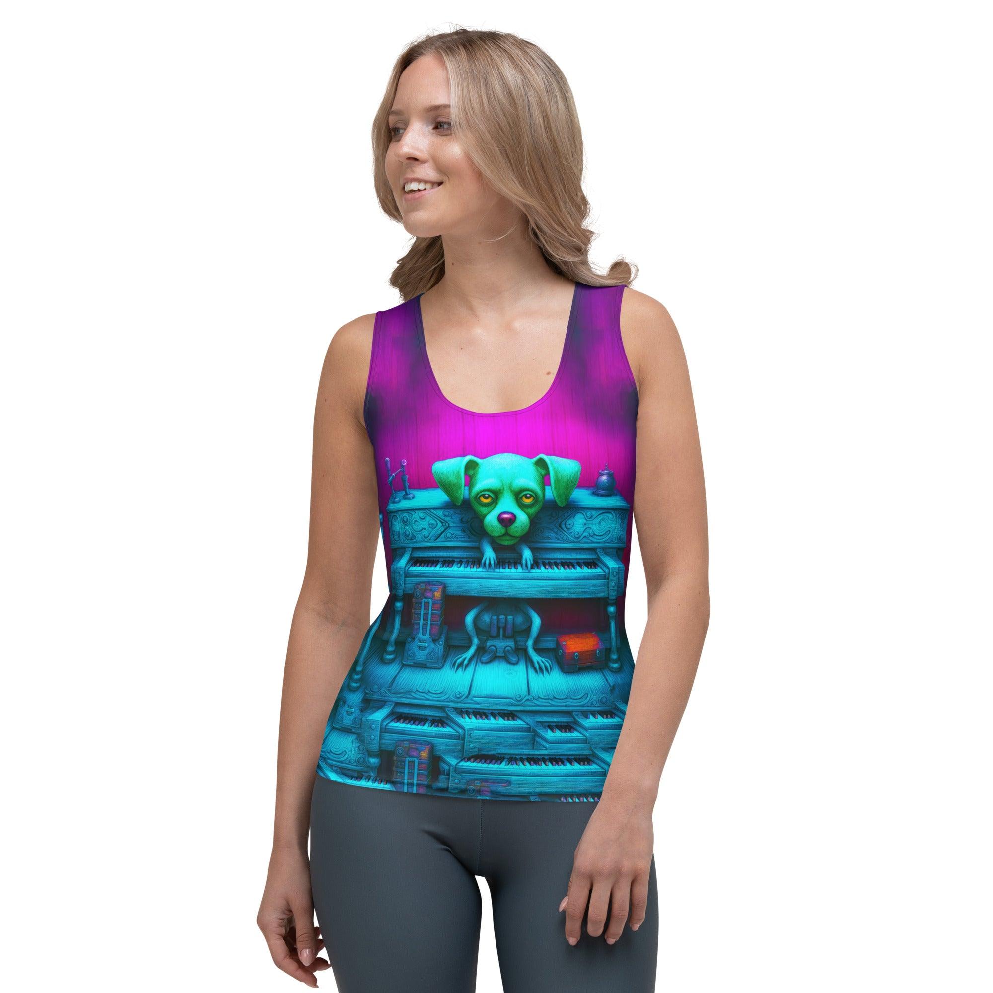 Cosmic Chaos Sublimation Cut & Sew Tank Top - Beyond T-shirts