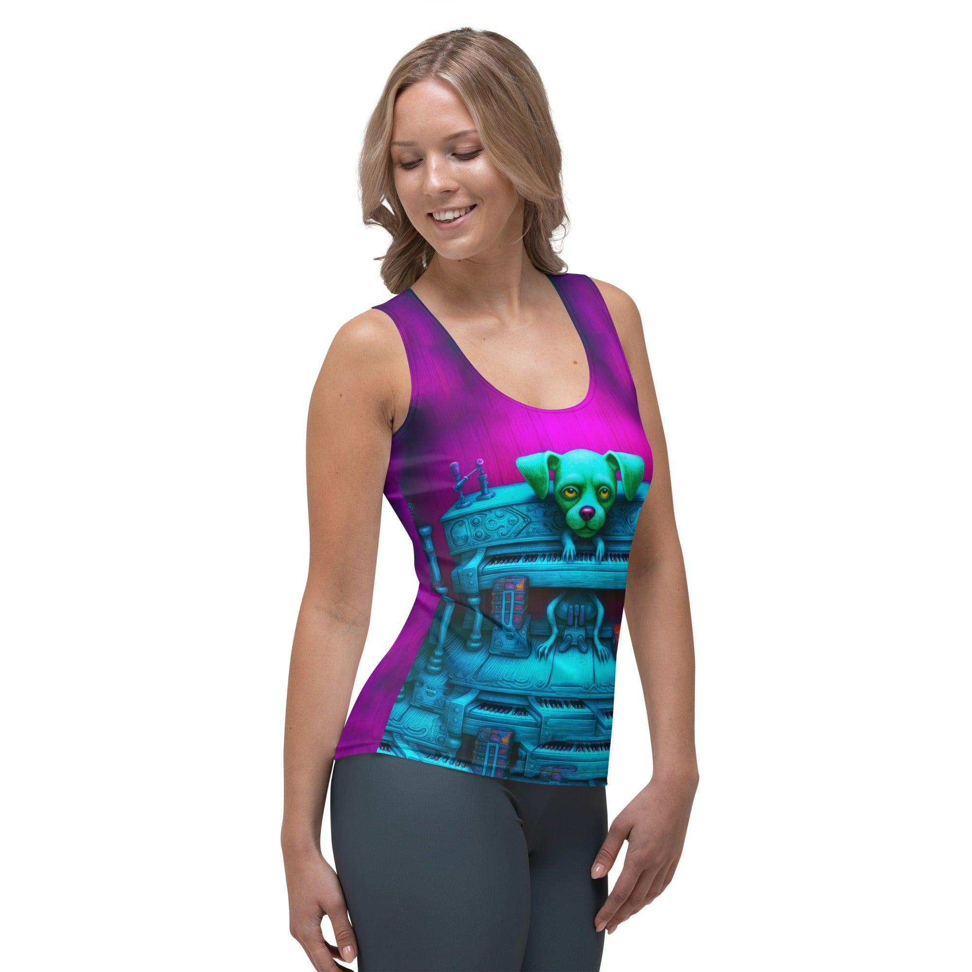 Cosmic Chaos Sublimation Cut & Sew Tank Top - Beyond T-shirts