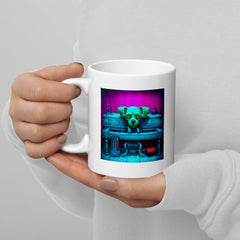 Cosmic Chaos White Glossy Mug - Beyond T-shirts