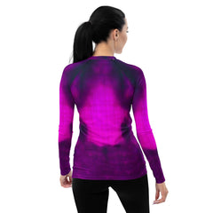 Cosmic Chaos Women's Rash Guard - Beyond T-shirts