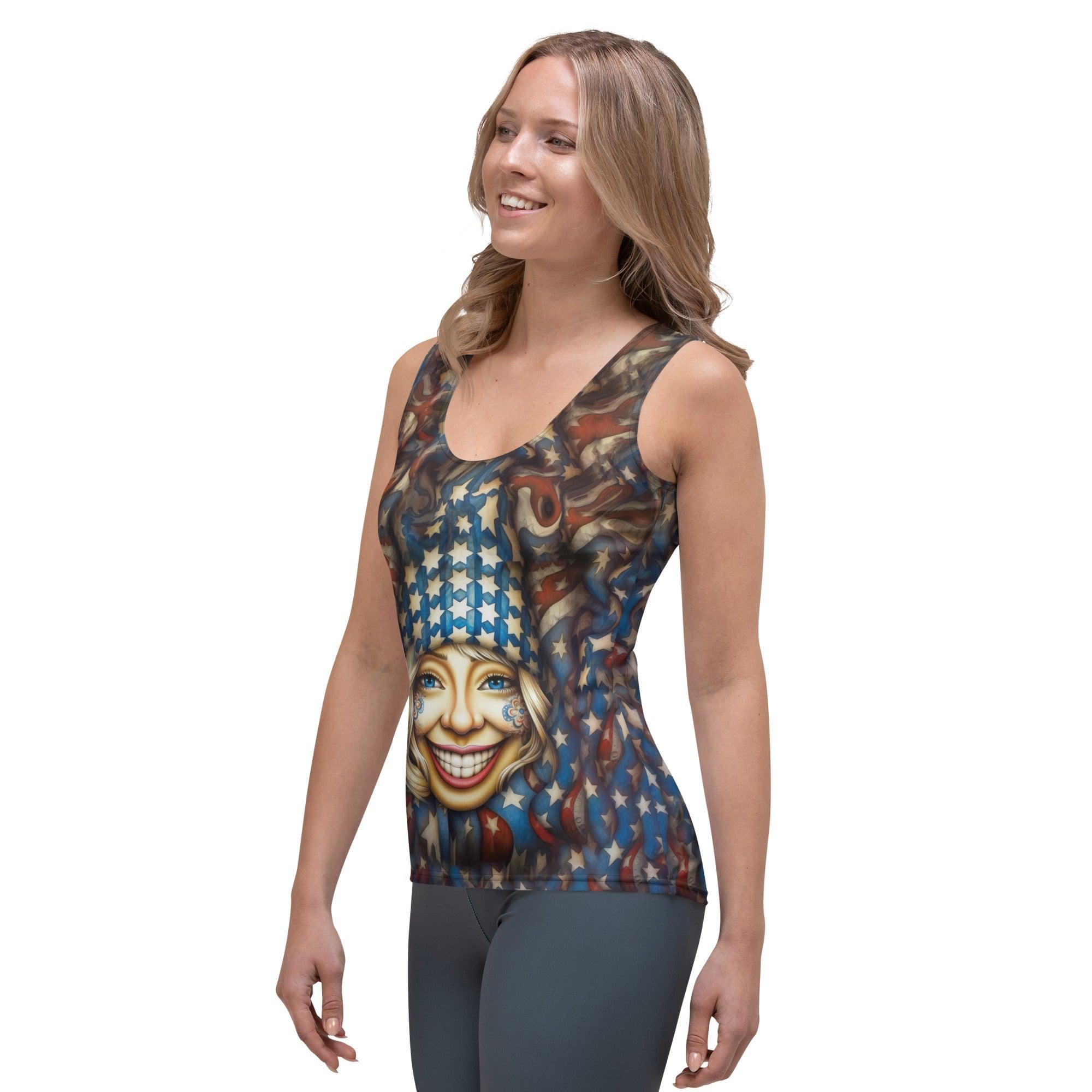 Cosmic Collision Sublimation Cut & Sew Tank Top - Beyond T-shirts