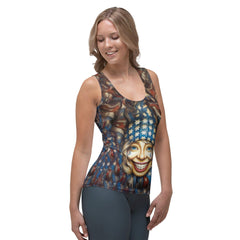 Cosmic Collision Sublimation Cut & Sew Tank Top - Beyond T-shirts