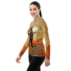 Country Portraits Women's Rash Guard - Beyond T-shirts