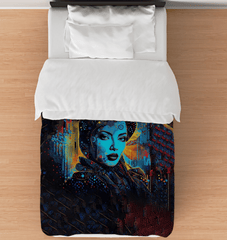 Creative Canvas Comforter - Twin.