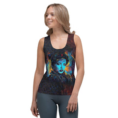 Creative Canvas Tank Top Front View.