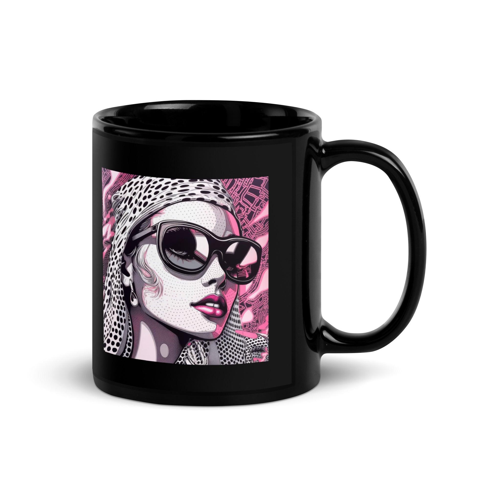 Black Glossy Mug