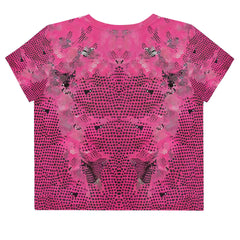 Creative Concepts All-Over Print Crop Tee - Beyond T-shirts