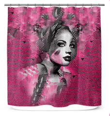 Durable and stylish Creative Concepts shower curtain displayed in modern bathroom