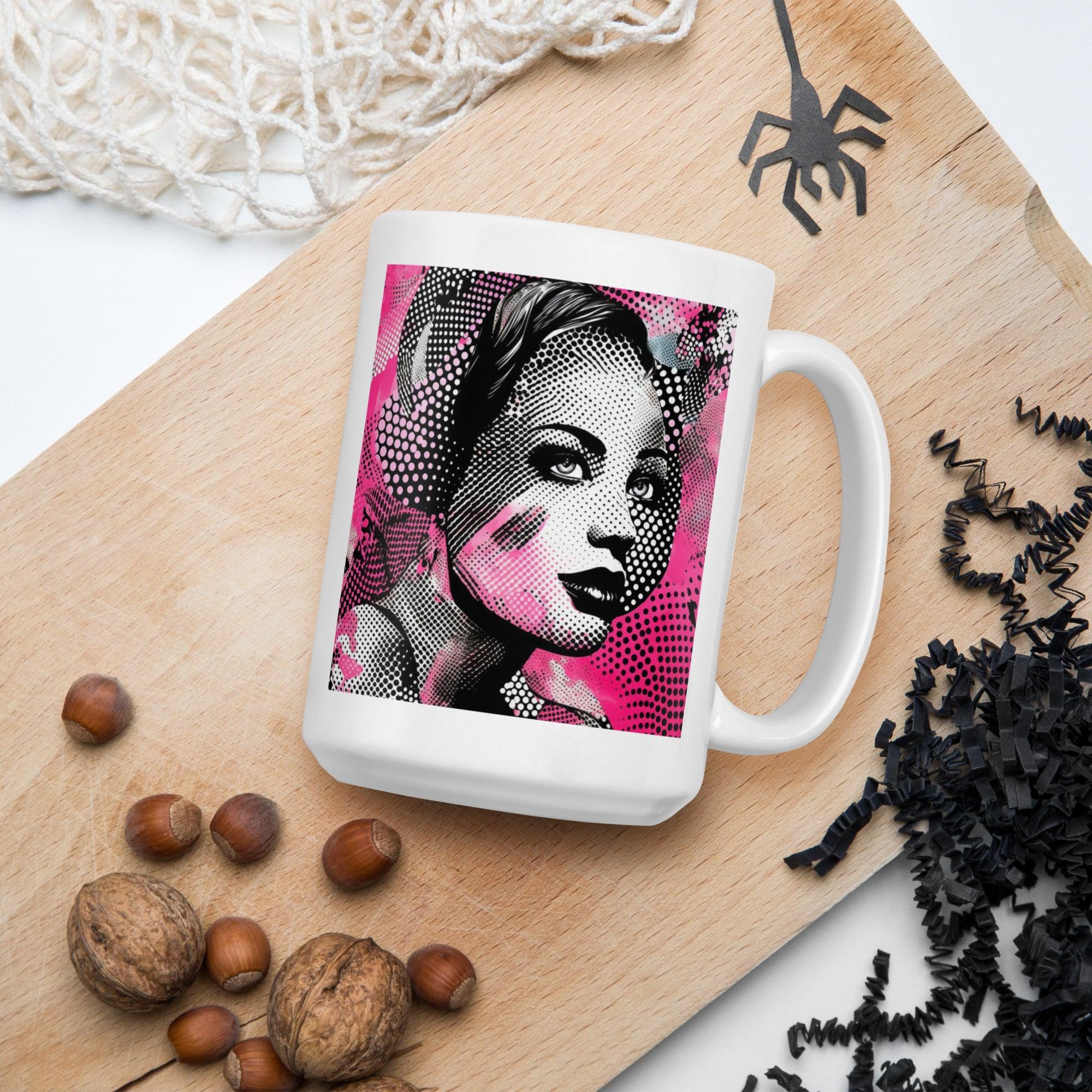 Creative Concepts White Glossy Mug front view