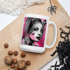 Creative Concepts White Glossy Mug front view