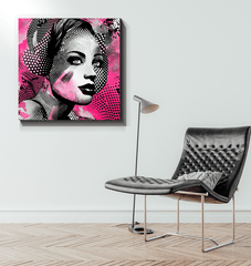 Elegant wrapped canvas suitable for any room