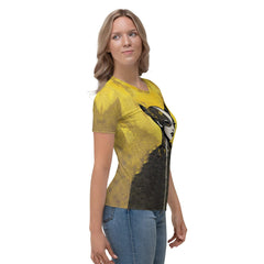 Creative Current Women's T-Shirt styled for a casual look.