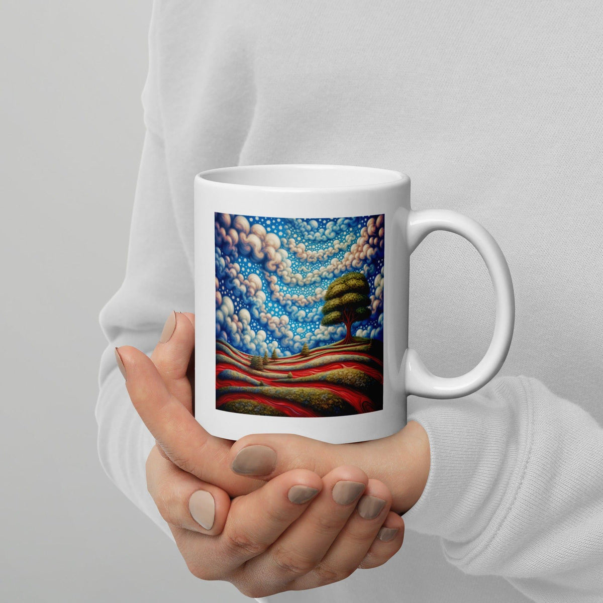 Creative Liberties White Glossy Mug - Beyond T-shirts