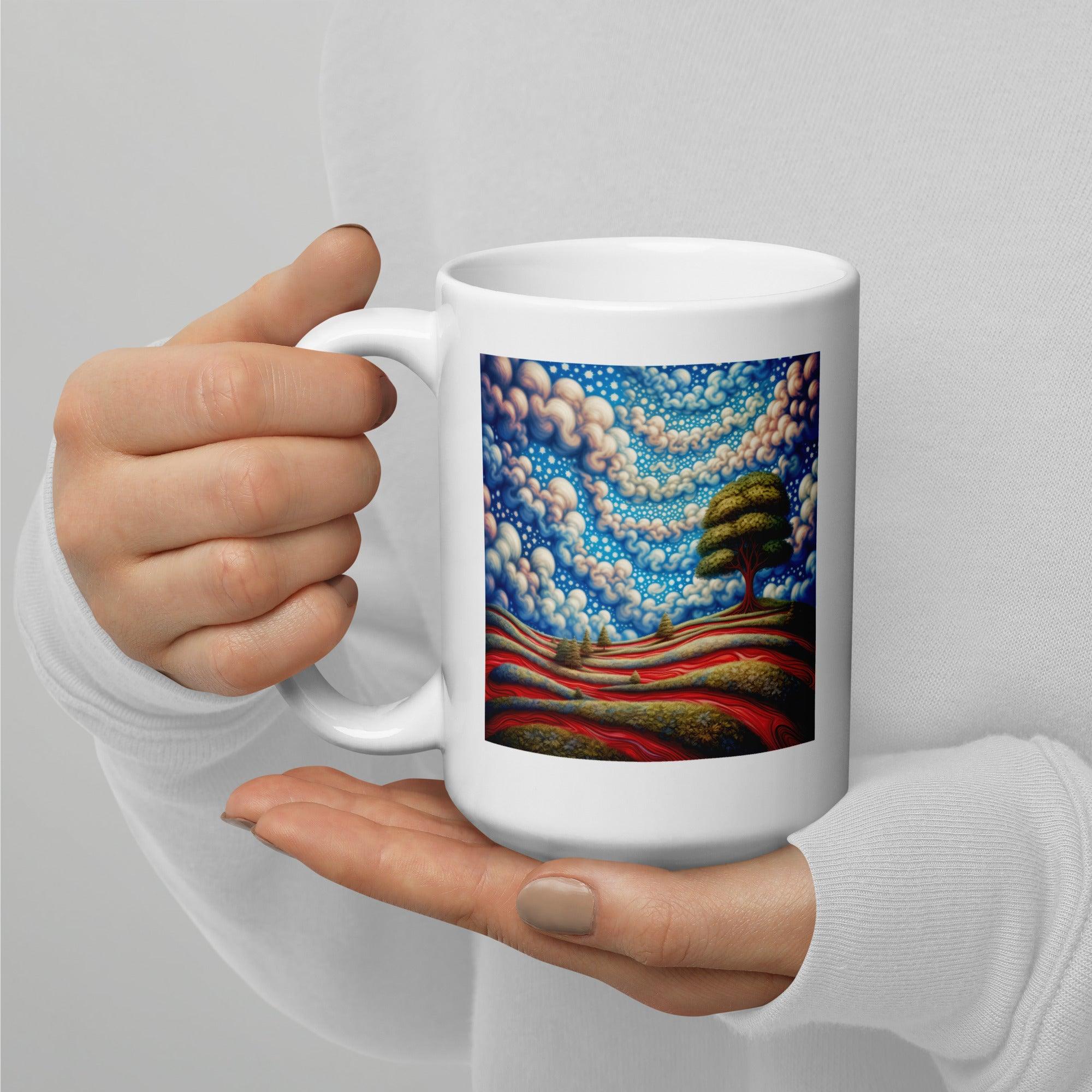 Creative Liberties White Glossy Mug - Beyond T-shirts