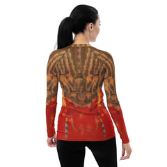 Creativity Breeds Diversity Women's Rash Guard 