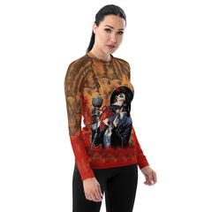 Creativity Breeds Diversity Women's Rash Guard 