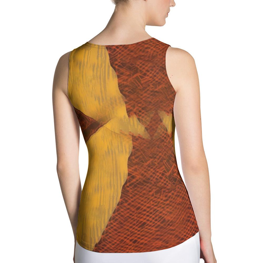 TopTop Sublimation Tank Top - Back View