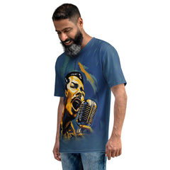 Men's Casual T-Shirt with Inspiring Design