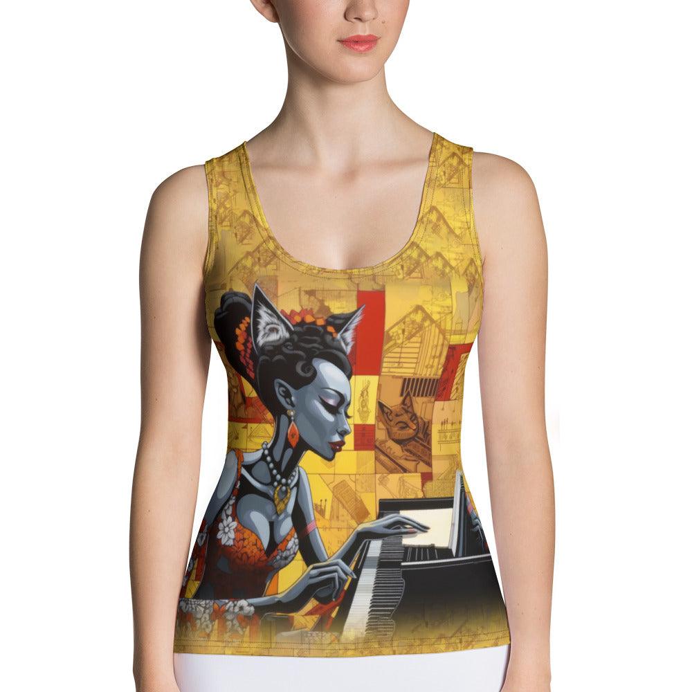 Creativity Transforms Reality Tank Top Front View