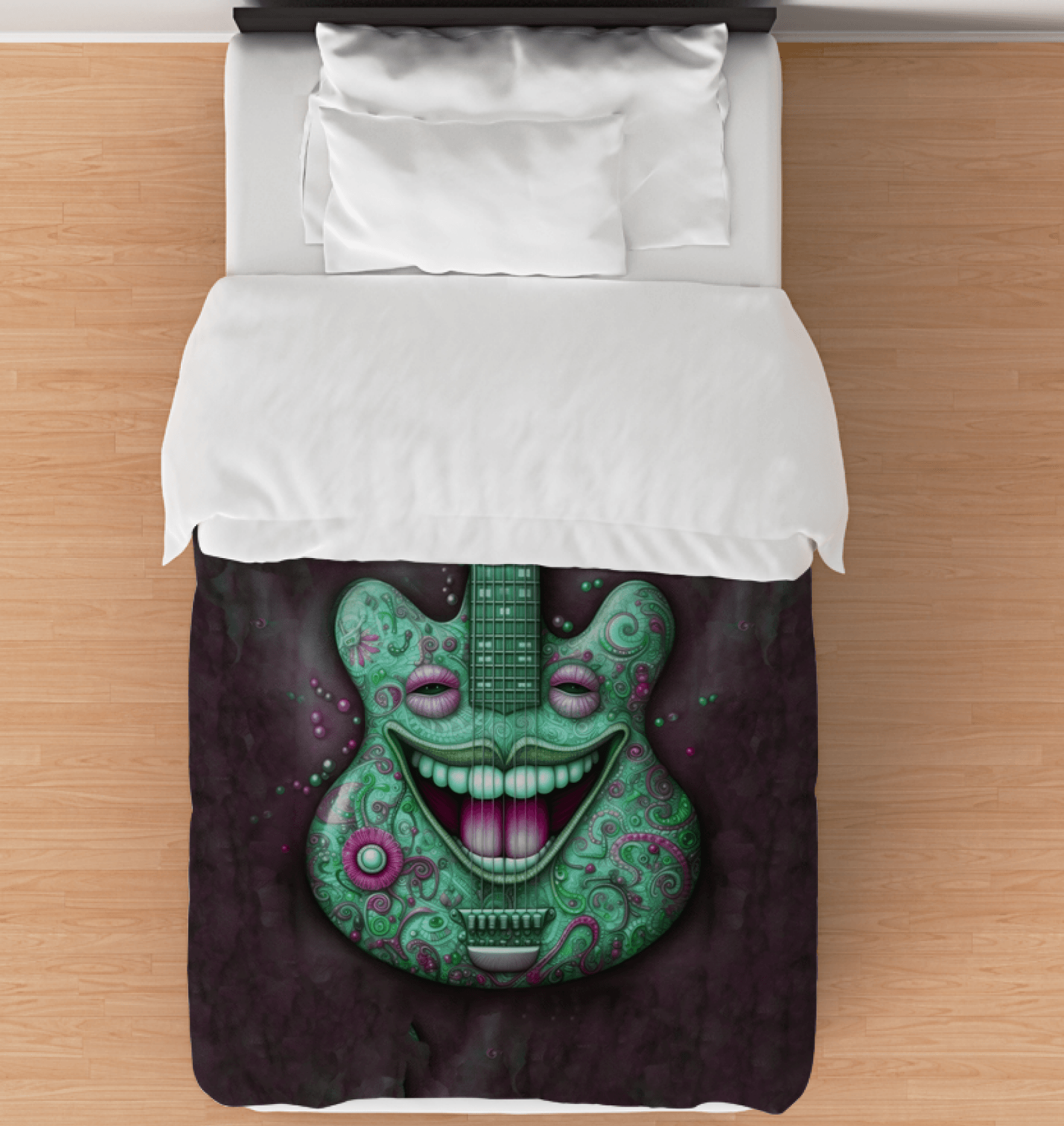 Crimson Canvas Duvet Cover - Beyond T-shirts