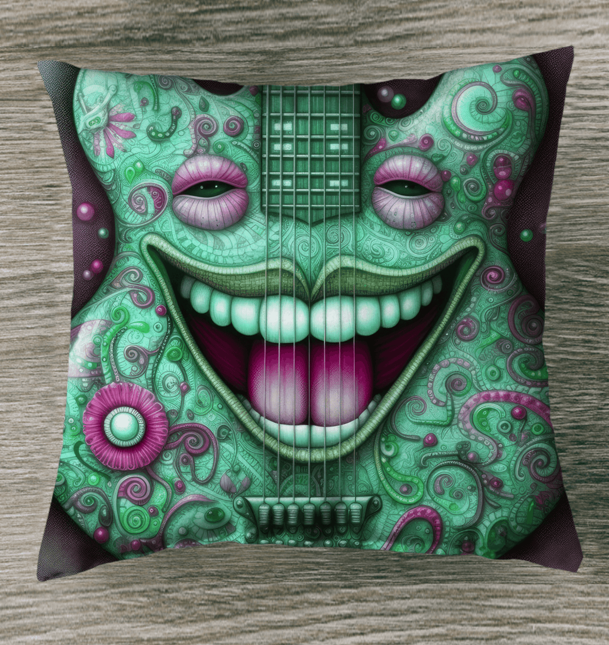 Crimson Canvas Indoor Pillow - Beyond T-shirts