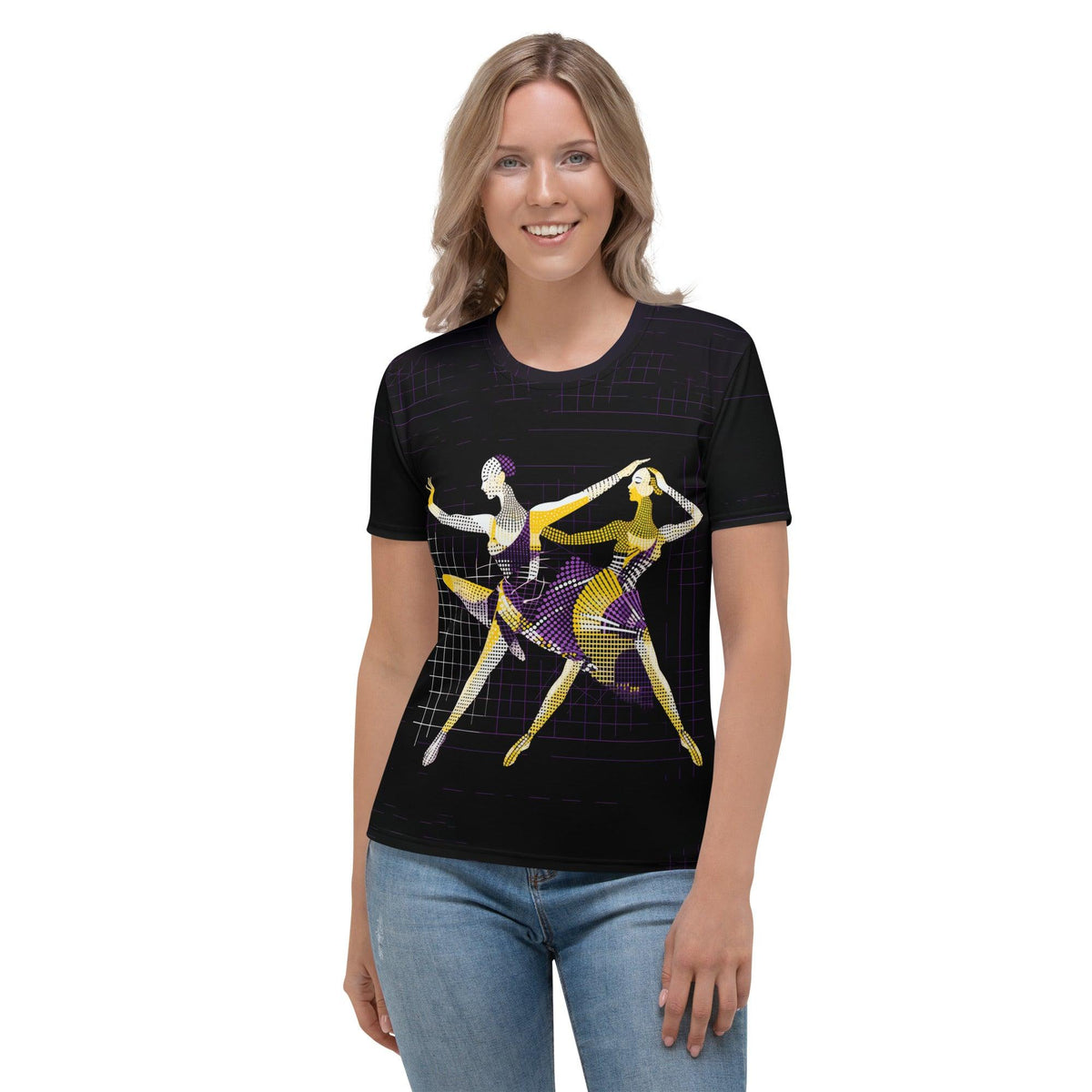 Dazzling Feminine Dance Form Women's T-shirt - Beyond T-shirts