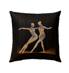Dazzling Women s Dance Attire Outdoor Pillow - Beyond T-shirts
