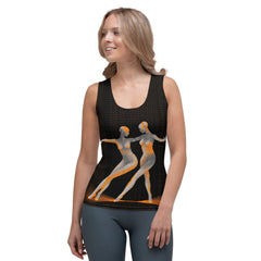 Dazzling Women's Dance Attire Sublimation Cut & Sew Tank Top - Beyond T-shirts