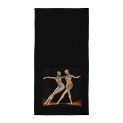 Stylish dance attire towel for women, designed for comfort and performance.